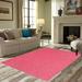 Pink 72 x 24 x 0.5 in Area Rug - Eider & Ivory™ Northview Machine Braided Polypropylene Area Rug in Polypropylene | 72 H x 24 W x 0.5 D in | Wayfair