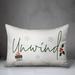 The Holiday Aisle® Debr Unwind Rectangular Lumbar Cushion Polyester/Polyfill blend in White | 14 H x 20 W x 1.5 D in | Wayfair