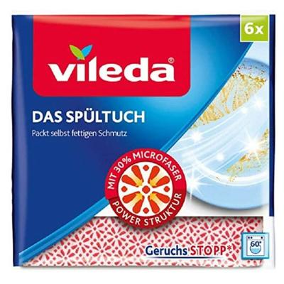 Vileda - Spültuch mit 30 Prozent Microfaser (6 Stk)