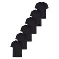 T-Shirt FRUIT OF THE LOOM Gr. M (48/50), schwarz (black) Herren Shirts T-Shirts