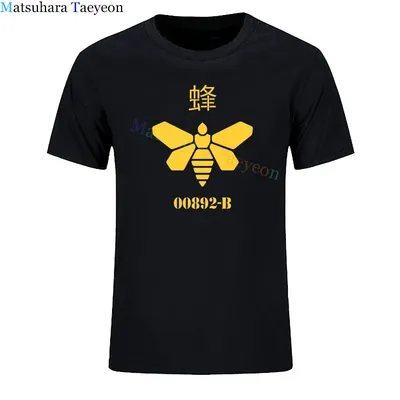 T-shirt en coton imprimé pour homme sweat-shirt Harajuku équation Breaking Golden Moth Bad mode