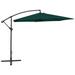 vidaXL Cantilever Umbrella 118.1" Green