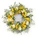 Lemon/Floral Wreath