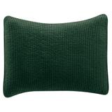 HiEnd Accents Stonewashed Cotton Velvet Quilted Pillow Sham