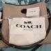 Coach Bags | Brand Coach Handbag Nwt | Color: Cream/Gray | Size: Os