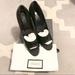Gucci Shoes | Gucci Peep Toe Pumps Size 6.5 (Box And Dustbag Included) | Color: Black | Size: 6