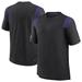 Men's Nike Black Baltimore Ravens Sideline Tonal Logo Performance Player T-Shirt