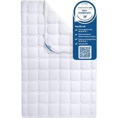 Kunstfaserbettdecke BECO "Double DeLuxe", weiß, B:155cm L:220cm, Obermaterial: 100% Polyester, Bettdecken, Getestet vom Institut Hohenstein 4 von 5 Sterne* Image