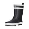 Gummistiefel ZIGZAG, Gr. 26, schwarz-weiß (schwarz, weiß), Gummi, casual, Schuhe, aus hochwertigem Naturkautschuk