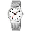 Mondaine Simply Elegant Unisex White Watch A638.30350.16SBZ
