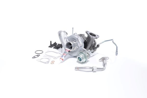 BTS Turbo Lader, Aufladung TURBO SERVICE SET REMAN mit Anbaumaterial für OPEL 93184042 90570506 24442214 T981086BL Image
