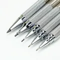 Crayon mécanique professionnel en métal design de dessin d'art stylo noir HB 2B matériaux en