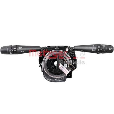 METZGER Lenkstockschalter schwarz für FIAT 735667582 735702026 735689729 0916866 Image