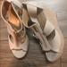 Michael Kors Shoes | Michael Kors Tan Berkley Espadrille Wedge Sandal | Color: Tan | Size: 10