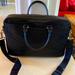 Coach Bags | Coach Unisex Laptop Leather Bag W/Tag Bought It And Was Too Big For My Laptop. | Color: Black | Size: Os
