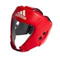 adidas Unisex – Erwachsene IBA Boxing Head Guard Kopfschutz, Rot, S