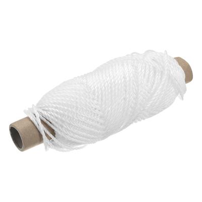 Twisted Nylon Mason Line White 50M/164 Feet 3MM Dia for DIY Projects