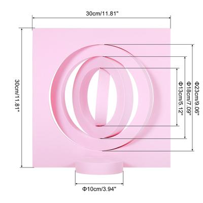 Round Combination Photography Background Props, Hard Foam Photo Props