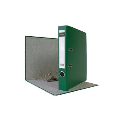 Midori 10 x Akten-Ordner PP A4 50 mm Grün Kunststoff Archiv Büroordner Ringordner Image