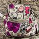 Coach Bags | Coach Signature Daisy Kyra Satin Flower Print Backpack Bag 19284 Multicolor. | Color: Gold/Pink | Size: Small