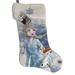 Disney Holiday | Disney Frozen Ii Christmas Stocking Elsa Olaf 17" Blue Snowflakes Holiday New | Color: Blue | Size: Medium