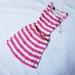 Nine West Dresses | Nine West Pink & White Striped Belted Dress | Color: Pink/White | Size: 12