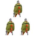 VALICLUD Kids Anti Lost Bag 3pcs Backpack Anti-Lost Backpack Harness Backpack Green Backpacks Backpack for Kids Kid Anti Lost Bag Strap Baby Anti-Lost Schoolbag