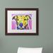 Trademark Fine Art 'Focused Pit' - Picture Frame Graphic Art Print on Canvas Canvas, Wood | 13.75 H x 16.75 W x 0.75 D in | Wayfair ALI1538-W1114MF