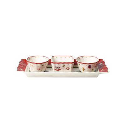 Villeroy & Boch Dip Set 4tlg. Toy's Delight Länge 26 x Breite 12 Höhe 5 cm Image