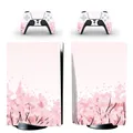 Sakura PS5 Disk Edition Skin Sticker Vinyl Decal Cover PlayStation 5 Console and Controllers