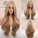 Perruque Synthétique Longue Ondulée Blonde Nairobi Orn Cheveux en Fibre Haute Densité Blond Clair