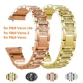 Bracelet Bling pour Fitbit Versa 2/3 remplacement de 4 bandes fouet Fitbit accessoires de