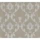 ARCHITECTS PAPER Textiltapete "Metallic Silk" Tapeten Ornament Tapete Barock Gr. B/L: 0,53 m x 10,05 m, Rollen: 1 St., braun (silberfarben, braun) Barock-Tapeten