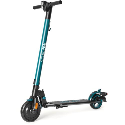 „E-Scooter SOFLOW „“SO1″“ Scooter blau (schwarz, blau) Elektroscooter bis zu 12 km Reichweite“