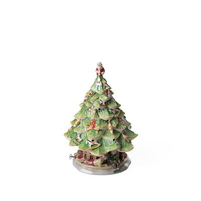 Villeroy & Boch Großer Tannenbaum mit Kindern Christmas Toys Memory Länge 22,5 x Breite 22 Höhe 30,5 cm Image