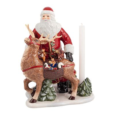 Villeroy & Boch - Santa mit Hirsch Christmas Toys Memory Dekoration 1 ct