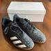 Adidas Shoes | Adidas Predator Freak .4 In Sala Black And White Soccer Futsal Size Us 4.5, Uk 4 | Color: Black/White | Size: 4.5b