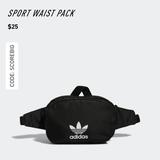 Adidas Bags | *Nwt* Adidas Sport Waist Pack | Color: Black | Size: Os