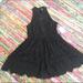Free People Dresses | Free People Black Lace Dress | Color: Black | Size: 10