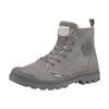Winterboots PALLADIUM "PAMPA HI ZIP WL W", Damen, Gr. 38, schwarz (cloudburst, charcoal, gray), Leder, sportlich, Schuhe, Winterschuhe, Schnürboots, Winterstiefel, Snowboots, gefüttert