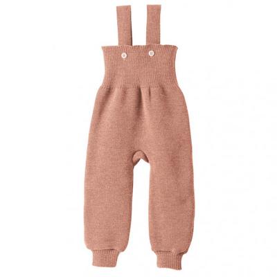 disana - Kid's Strick-Trägerhose - Overall Gr 74/80 rosa