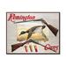 Desperate Enterprises Remington 2 Shotguns & Duck Wall Décor Metal in Brown/Gray/Orange | 12.5 H x 16 W x 0.03 D in | Wayfair 1002