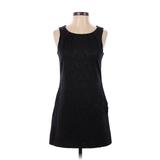 Forever 21 Casual Dress - A-Line: Black Damask Dresses - Women's Size Small