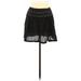 Old Navy Casual Mini Skirt Mini: Black Solid Bottoms - Women's Size Medium