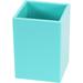 Ebern Designs Pardon Pen Holder Plastic in Blue/Green | 4.25 H x 3.07 W x 3.07 D in | Wayfair 55B5AE97465C4DB4B4902D73AE8F8FED