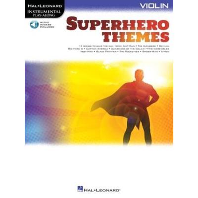 Superhero Themes Instrumental Play-Along For Violi...