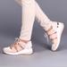 Michael Kors Shoes | Michael Kors Summer Sneakers Size Usa 6m Excellent Condition. | Color: Gold/Pink | Size: 6m