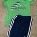 Adidas Matching Sets | Boys Size 5 Adidas Shorts Set | Color: Blue/Green | Size: 5b