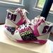 Coach Shoes | Coach Haven Patch Op Art High Top Sneaker | Color: Pink | Size: 8