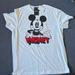 Disney Shirts | Disney Mickey Shirt | Color: White | Size: L